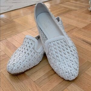 Sesto Meucci Neya Loafer Woven Napa Leather - Made in Italy - Women’s Size 6.5